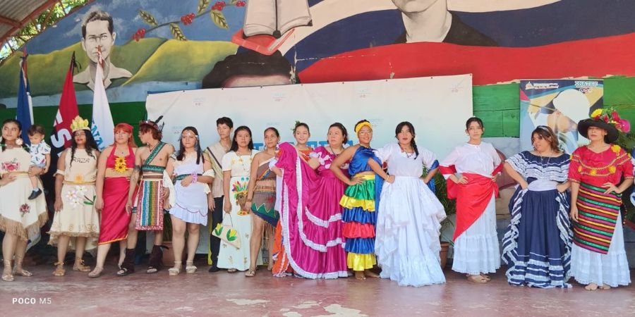 Estudiante Técnicos de Managua conmemoran Día de la Resistencia Indígena, Negra y Popular