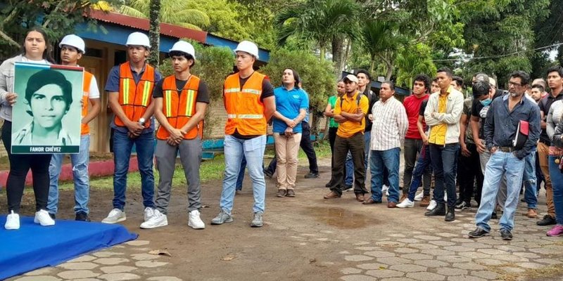 En Jinotepe develan monumento en homenaje a la Gesta Heroica de los estudiantes del 78