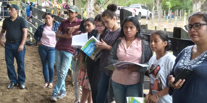 Más de 1000 estudiantes del campo son atendidos en el Programa Vocación Productiva en Muy Muy