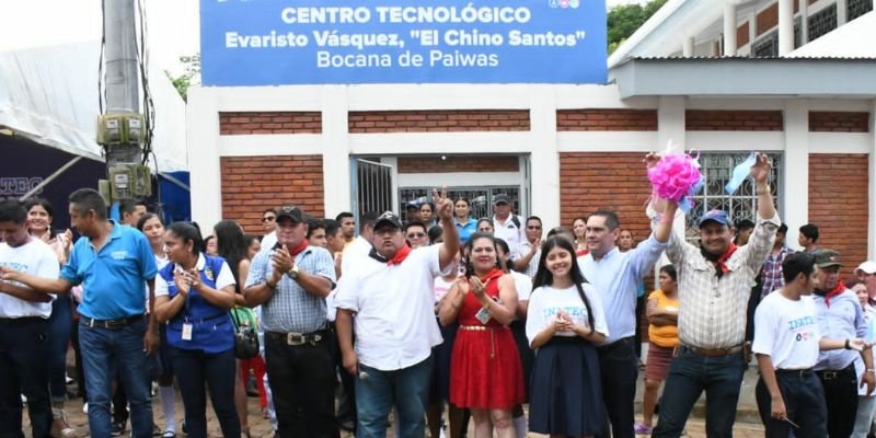 ¡Mayor cobertura de la Educación Técnica! Inauguran primer Centro Técnico en Bocana de Paiwas