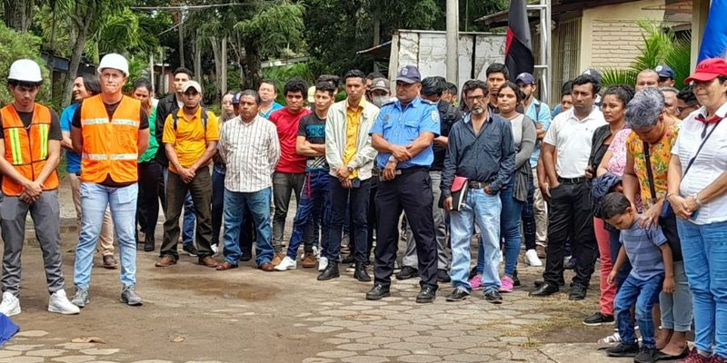 En Jinotepe develan monumento en homenaje a la Gesta Heroica de los estudiantes del 78