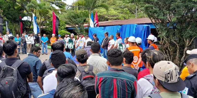 En Jinotepe develan monumento en homenaje a la Gesta Heroica de los estudiantes del 78