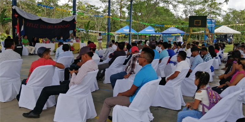 Festival Agropecuario “Nicaragua Laboriosa en Trabajo y Paz”, con estudiantes técnicos de Siuna