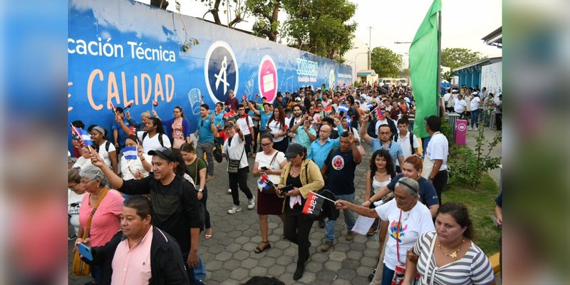 ¡Victorias de la Paz! Un año del Centro Cultural y Politécnico José Coronel Urtecho ¡No volverá el pasado!