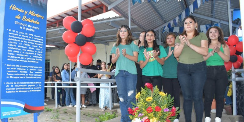 Centro Tecnológico de Idiomas “Héroes y Mártires de Batahola” conmemora la Gesta de Batahola