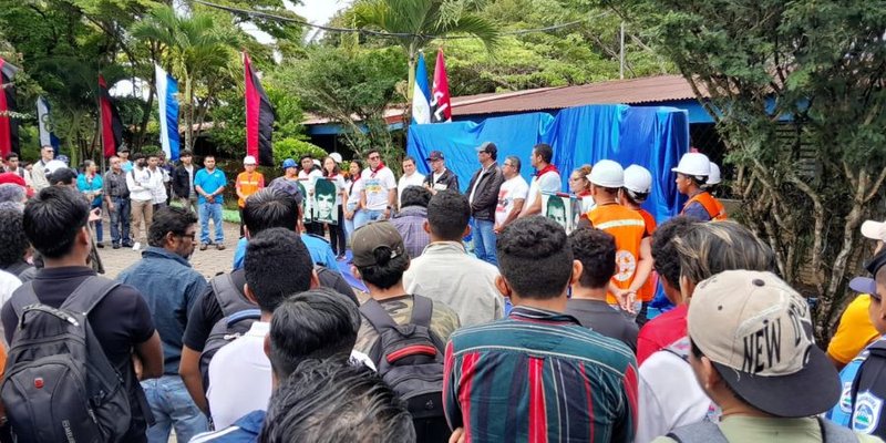 En Jinotepe develan monumento en homenaje a la Gesta Heroica de los estudiantes del 78