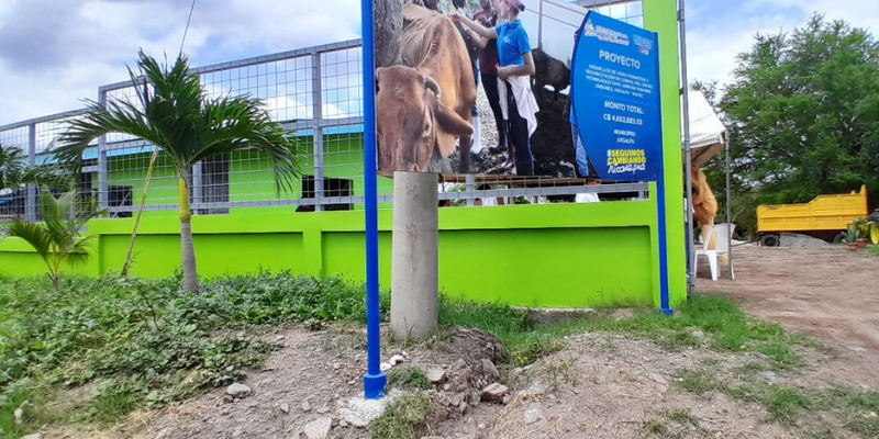 Inauguran Área Didáctica para Ganado Bovino  en Centro Técnico de Juigalpa