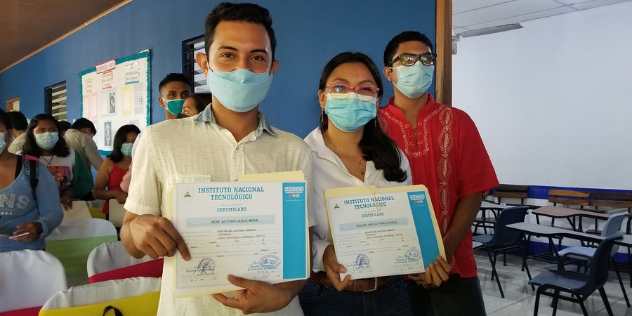 Centro Tecnológico de Masaya Conmemora  el 126 Natalicio de General Sandino
