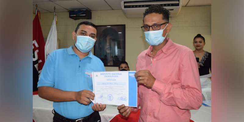 Protagonistas concluyen Cursos Libres y Modulares, en Chinandega