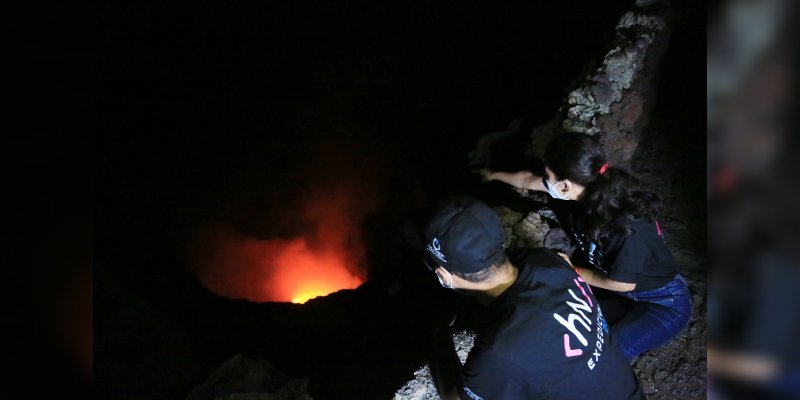 Finaliza la expedición Parque Volcán Masaya