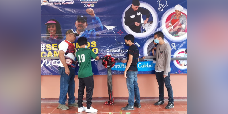 Inauguran equipamiento tecnológico en el Primer día de Clase en Estelí