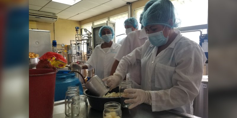 Productores de Nandaime se capacitan en Elaboración de Néctar y Conservas a base de frutas