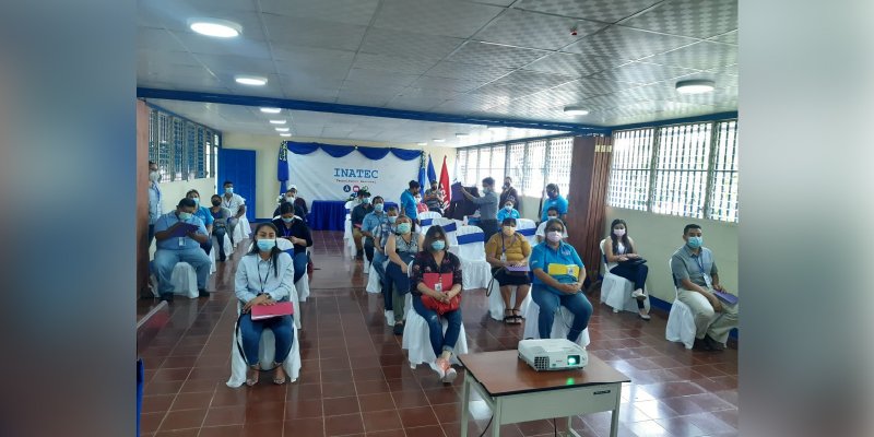 Centros Tecnológicos de Somoto, participan de manera virtual en el VII Congreso Nacional de Docentes de la Educación Técnica y Formación Profesional 2021