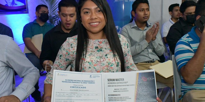 75 Protagonistas reciben sus Certificaciones Internacionales de CI Nicaragua