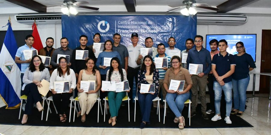 75 Protagonistas reciben sus Certificaciones Internacionales de CI Nicaragua