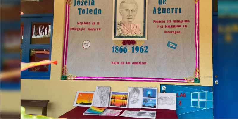 Celebran 156 años del natalicio de la profesora Josefa Toledo de Aguerri