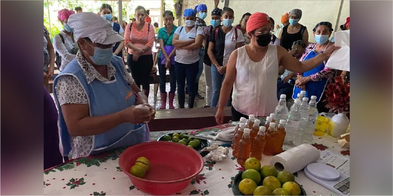 Protagonistas de la Costa Caribe Sur reciben curso Especializado en Agro industrialización