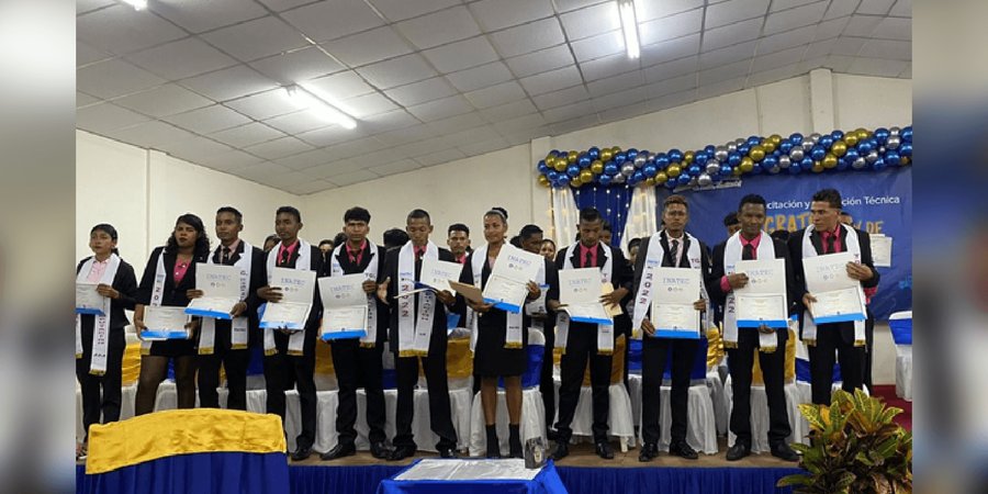 Celebran Graduación de 245 profesionales técnicos en Puerto Cabezas