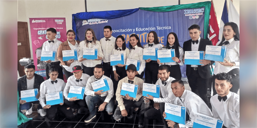 80 protagonistas culminan cursos libres en Jinotega