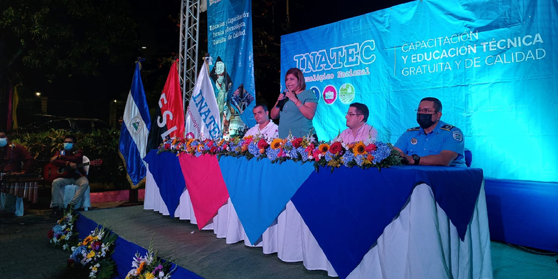 Inauguran Año Lectivo de la Educación Técnica 2022 Turno Nocturno en Masaya