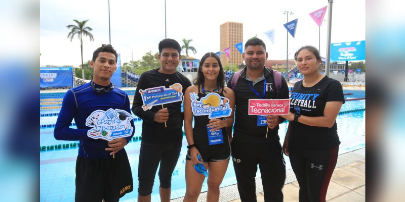 Realizan torneo de natación de la Educación Técnica "Victorias de la Paz"