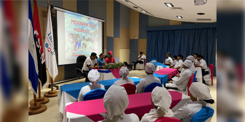 “Una gran experiencia” Programa de Pasantías en el Escuela Hotel Casa Luxemburgo