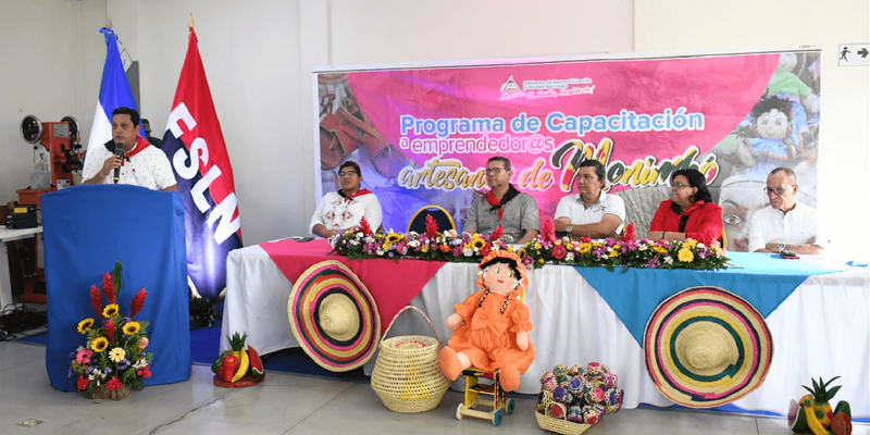 Buen Gobierno realiza Lanzamiento del Programa Nacional de Capacitación a Emprendedores y Artesanos en Monimbó