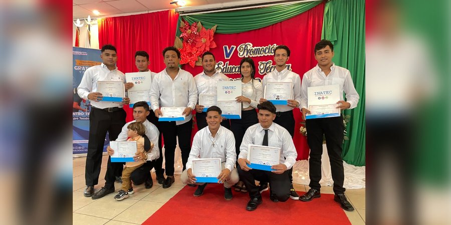 Graduación de más de 160 Profesionales Técnicos del Sector Industrial en El Viejo, Chinandega