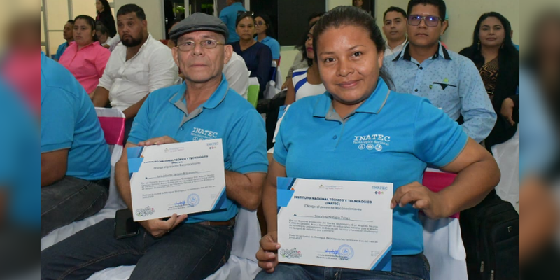 Nicaragua festeja a los Mejores Docentes de Educación y Capacitación Técnica