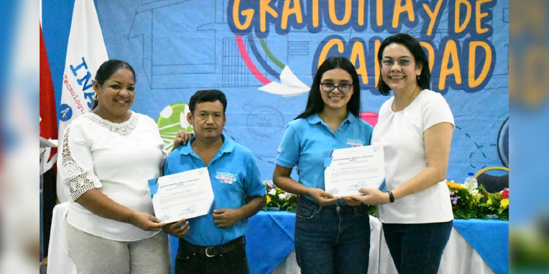 Nicaragua festeja a los Mejores Docentes de Educación y Capacitación Técnica