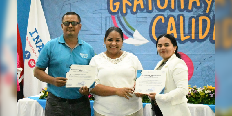 Nicaragua festeja a los Mejores Docentes de Educación y Capacitación Técnica