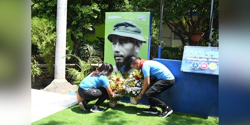 Estudiantes Técnicos de Juigalpa conmemoran paso a la inmortalidad del Comandante Germán Pomares