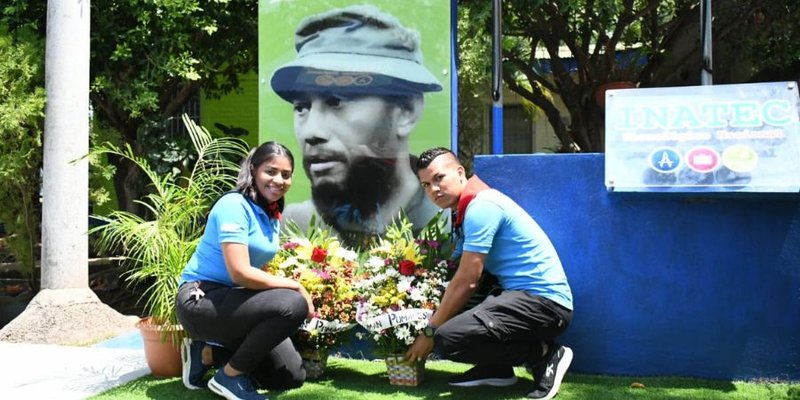 Estudiantes Técnicos de Juigalpa conmemoran paso a la inmortalidad del Comandante Germán Pomares