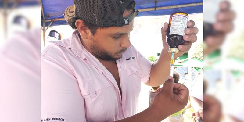 Estudiantes Técnicos de Veterinaria comparten sus aprendizajes con las familias de Nueva Guinea