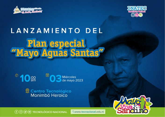 Lanzamiento del Plan Especial "Mayo Aguas Santas"