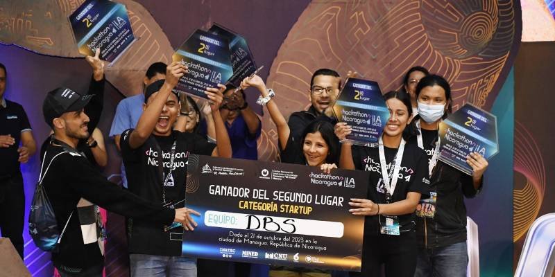 ¡Ganan Hackathon! Estudiantes Técnicos de Estelí destacan con proyecto Push Business