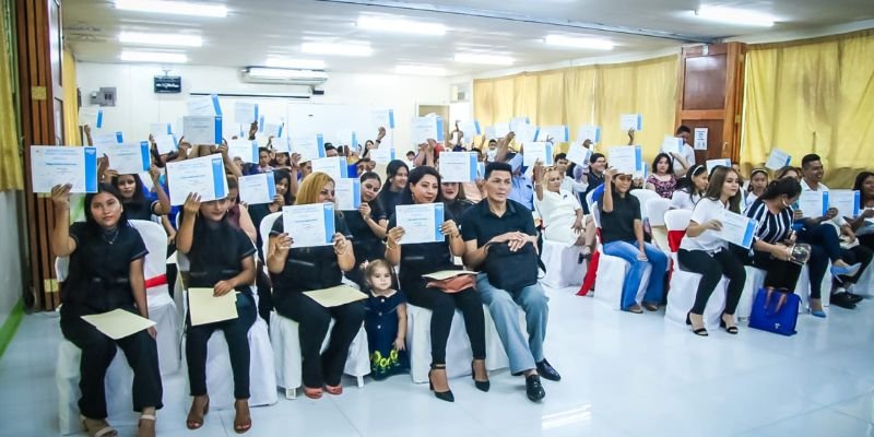 185 protagonistas de Ocotal se certifican en diferentes cursos de capacitación