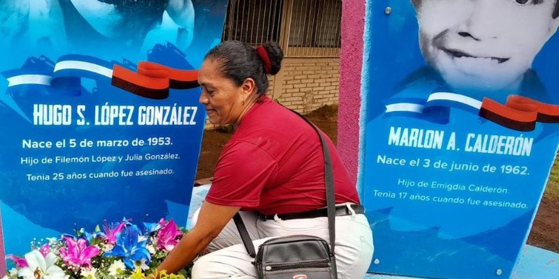 En Jinotepe develan monumento en homenaje a la Gesta Heroica de los estudiantes del 78