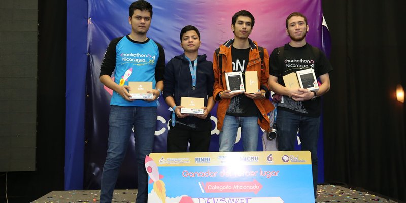 Ganadores Hackathon Nicaragua 2019