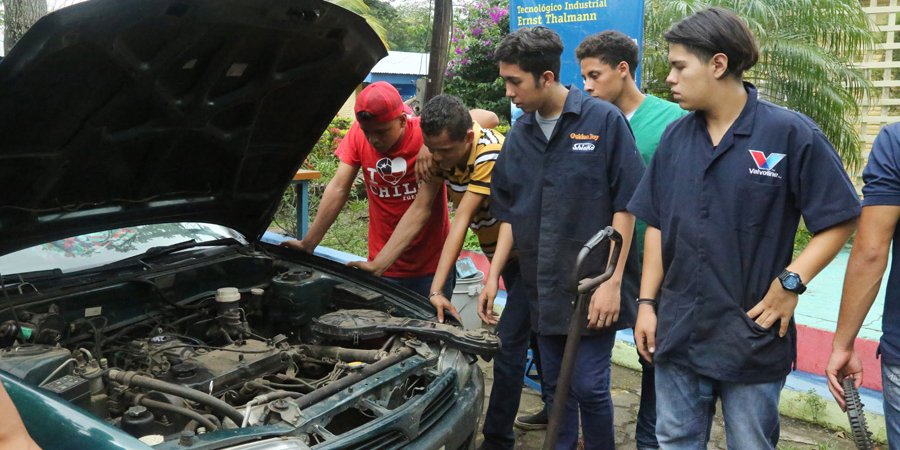 Estudiantes Técnicos de Jinotepe comparten lo Aprendido