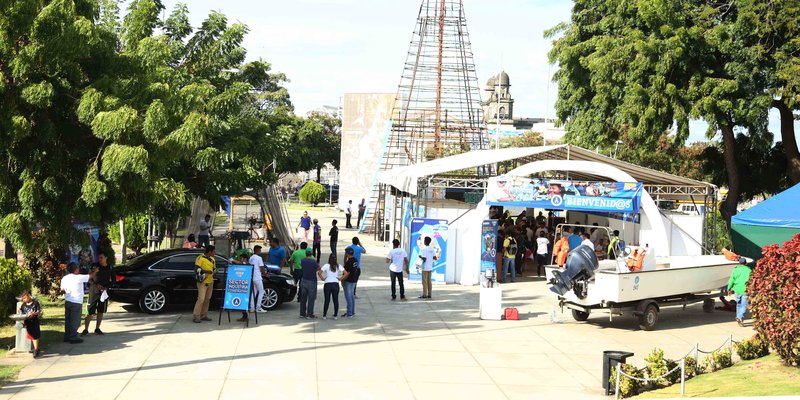 Capitalinos visitan el Mega Circuito #SoyTecNicaragua