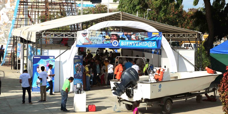 Capitalinos visitan el Mega Circuito #SoyTecNicaragua