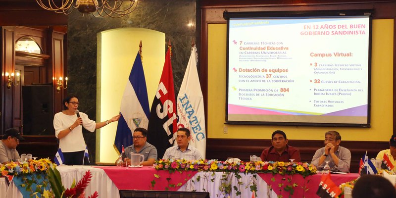INATEC realiza Encuentro Nacional con Equipos de Dirección y Organizaciones Sindicales
