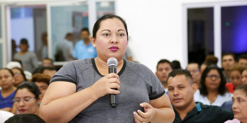 TECNacional - INATEC comparte con servidores públicos y pobladores de Managua Ejes y Líneas de Trabajo 2020