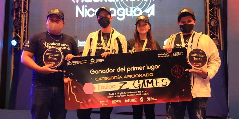 Categoría Aficionado - Primer lugar: Equipo Z Games, de Juigalpa.