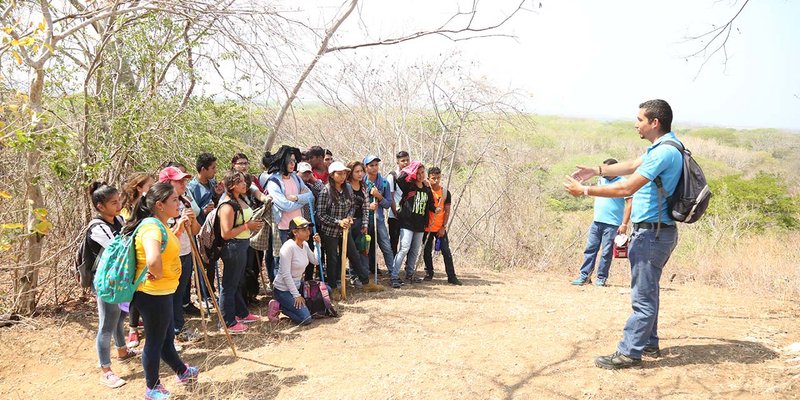 Así desarrollan las prácticas los estudiantes del Técnico General en  “Guía de Actividades en el Medio Natural”