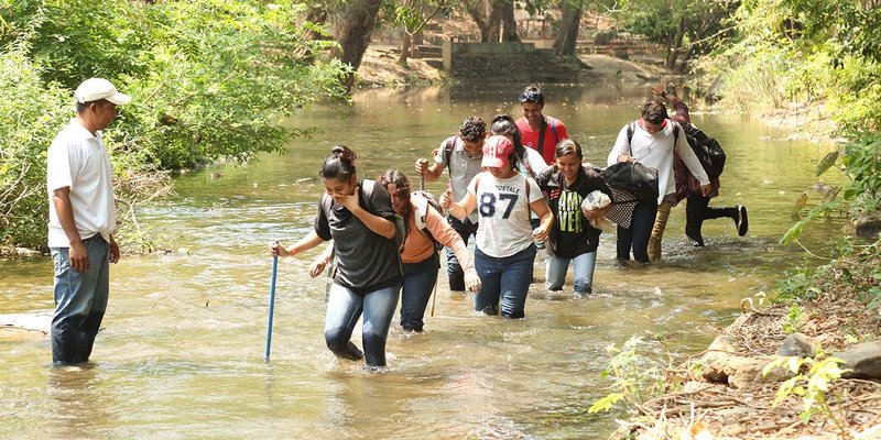 Así desarrollan las prácticas los estudiantes del Técnico General en  “Guía de Actividades en el Medio Natural”