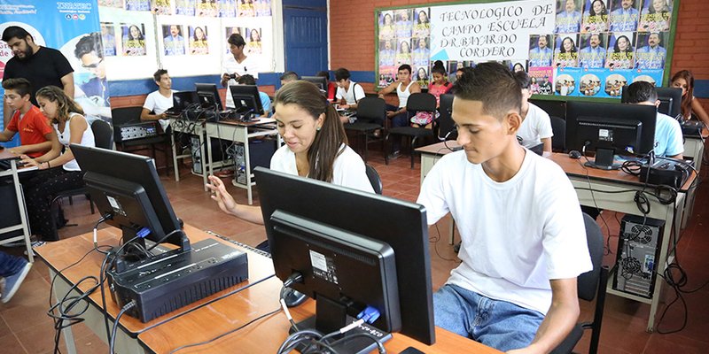 Jóvenes de Diriamba destacan importancia de las  Escuelas Tecnológicas de Campo