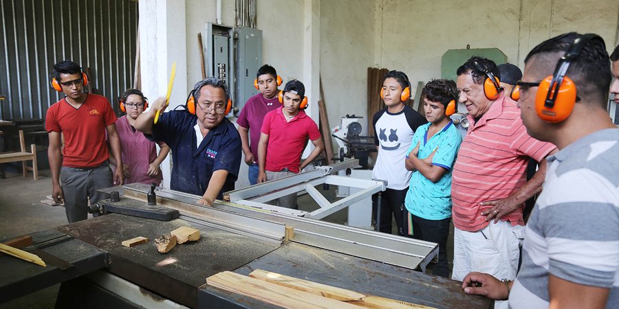 Estudiantes técnicos de Jinotepe decididos a crecer profesionalmente