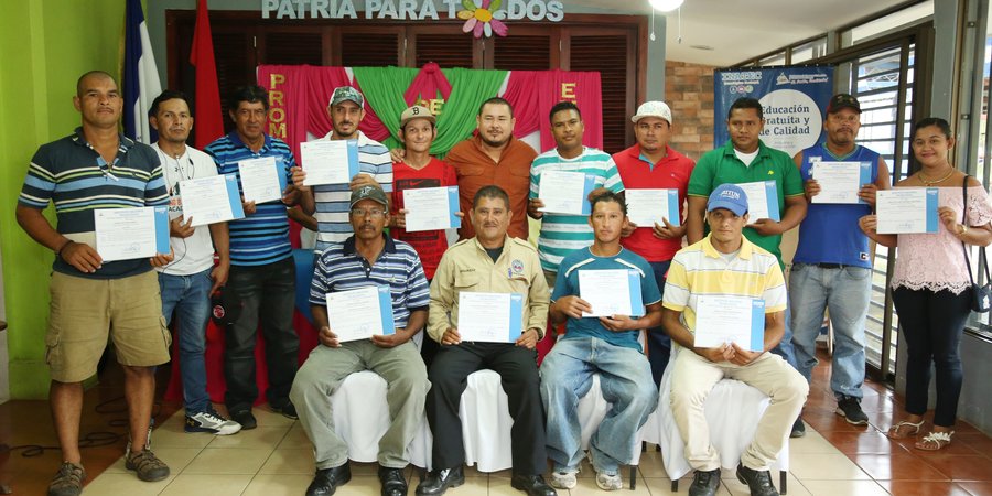 Obreros de la Construcción finalizan proceso de Certificación Laboral